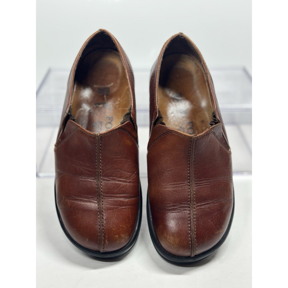 Footprints Birkenstocks Women's Comfort Shoes Size EU 36 US 5/5.5 Brown Slip Ons - Picture 5 of 11